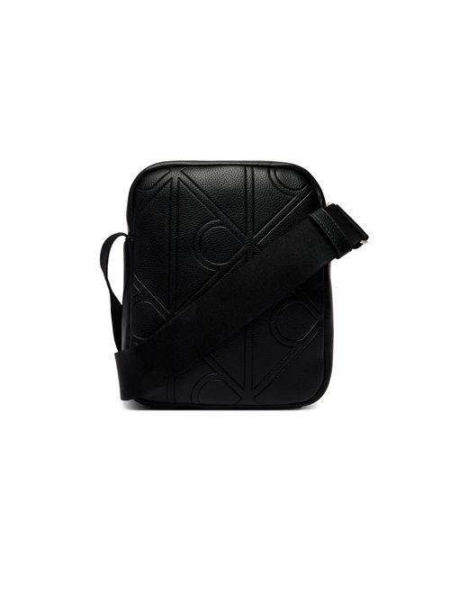 CALVIN KLEIN embossed logo reporter bag CALVIN KLEIN | LV04D3331GUB1
